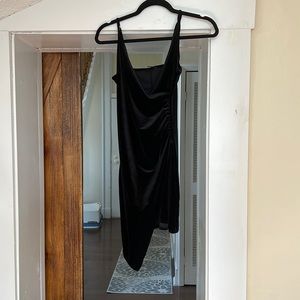 Velvet cocktail dress